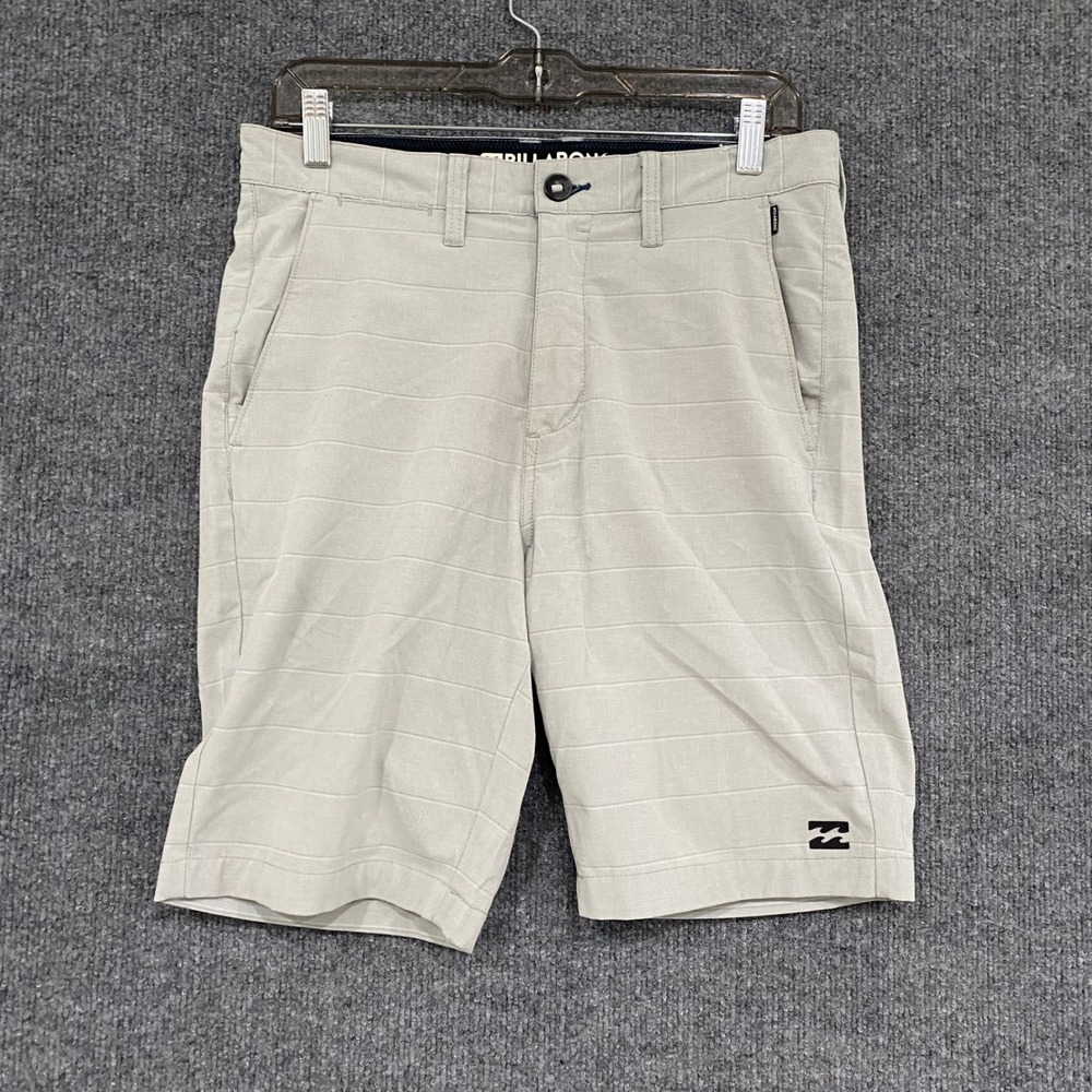 Billabong Submersibles Crossfire Hybrid Shorts Gray Mens 30 M205NBCS Quick Dry